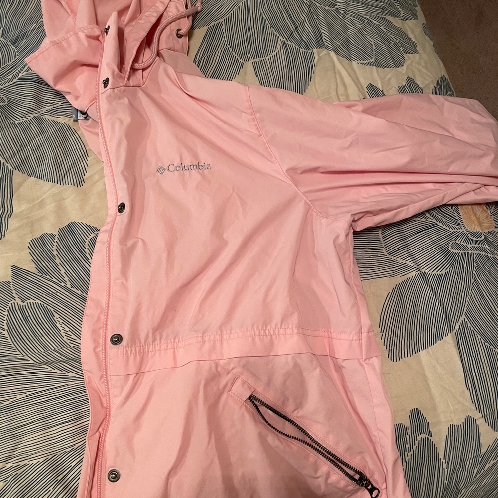 Columbia Rain Jacket Light Pink